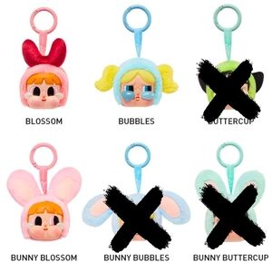 CRYBABY x Powerpuff Girls - Vinyl Face Plush - Bunny Blossom